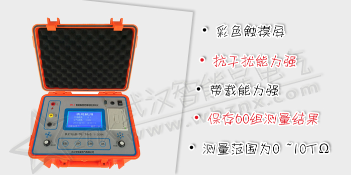 智能數顯絕緣電阻測試儀