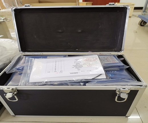 湖北國電客戶訂購的大地網(wǎng)接地電阻測試儀發(fā)貨中